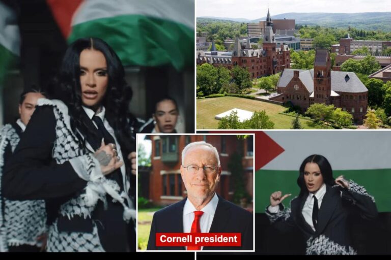 Cornell claims it somehow didn’t know about Jew-bashing Kehlani’s anti-Israel stance — and says it’s too late to cancel performance