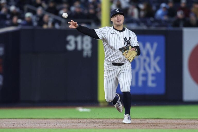 Anthony Volpe’s glove continues to be Yankees bright spot